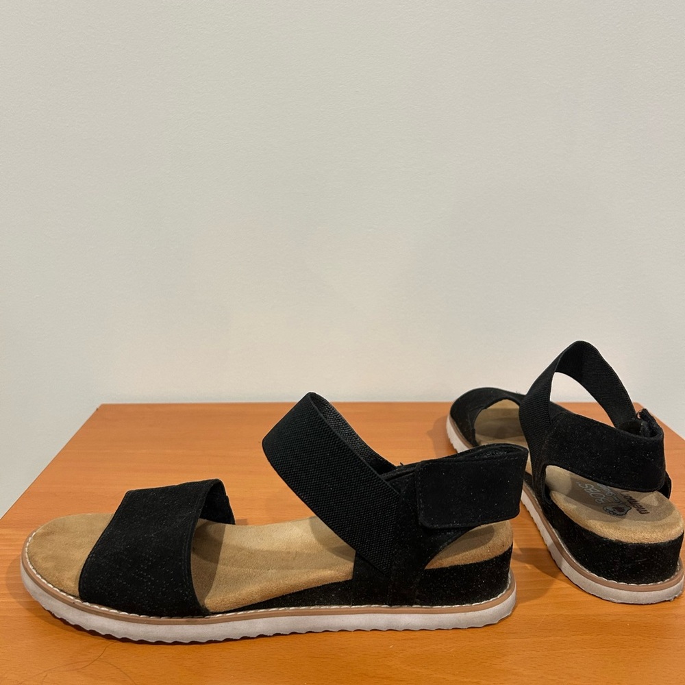 Skechers BOBS Women's Black Sandals